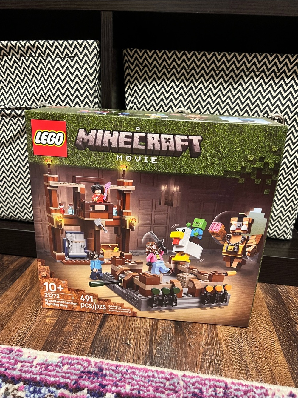 LEGO Minecraft The Woodland Mansion Fighting Ring